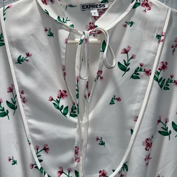 Express / Dresses / Express white Neck Tie dress - Picture 10 of 16